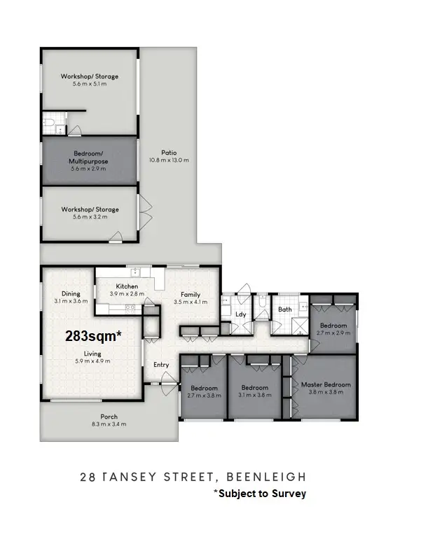 Floorplan of Homely house listing, 28-30 Tansey Street, Beenleigh QLD 4207