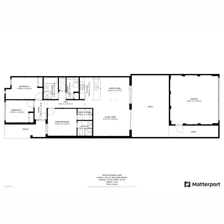 Floorplan of Homely house listing, 56 Maffina Parade, Ellenbrook WA 6069