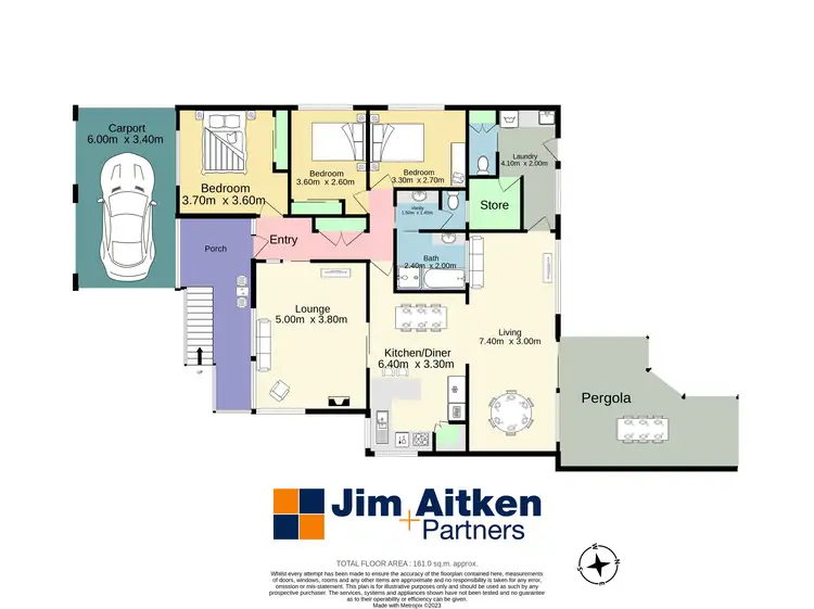 Floorplan of Homely house listing, 100 Leonay Parade, Leonay NSW 2750