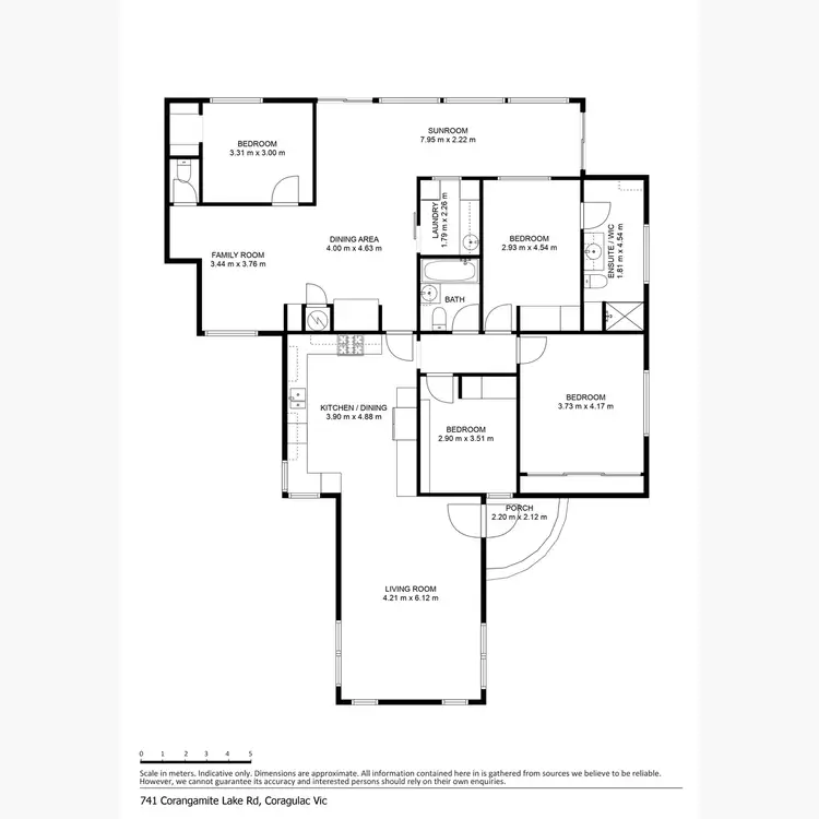 Floorplan of Homely house listing, 741 Corangamite Lake Road, Coragulac VIC 3249