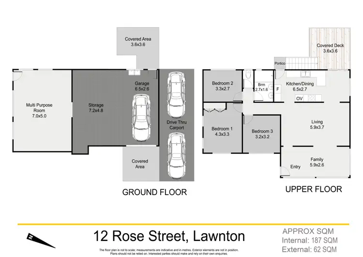 Floorplan of Homely house listing, 12 Rose Street, Lawnton QLD 4501