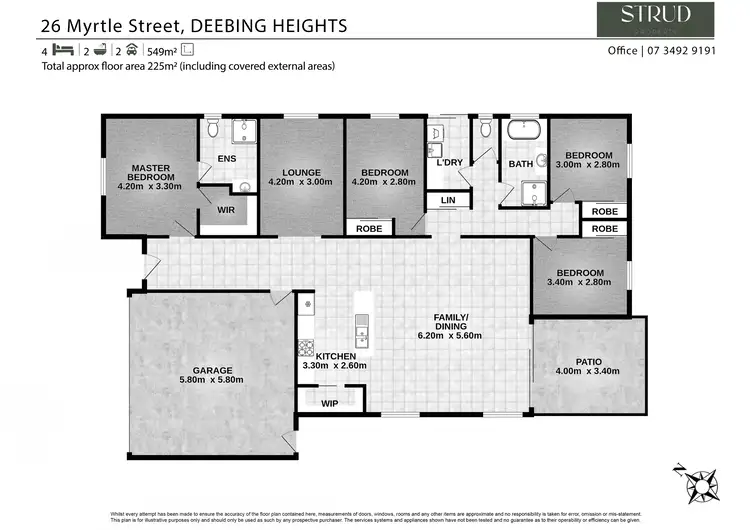 Floorplan of Homely house listing, 26 Myrtle Street, Deebing Heights QLD 4306