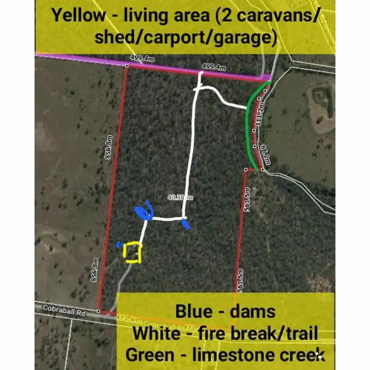 Floorplan of Homely rural property listing, 392 Cobraball Road, Cobraball QLD 4703