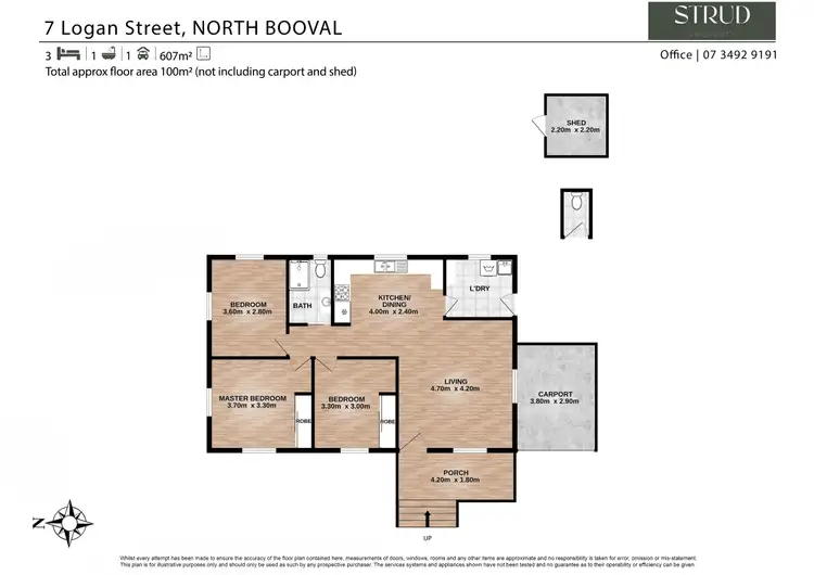 Floorplan of Homely house listing, 7 Logan Street, North Booval QLD 4304