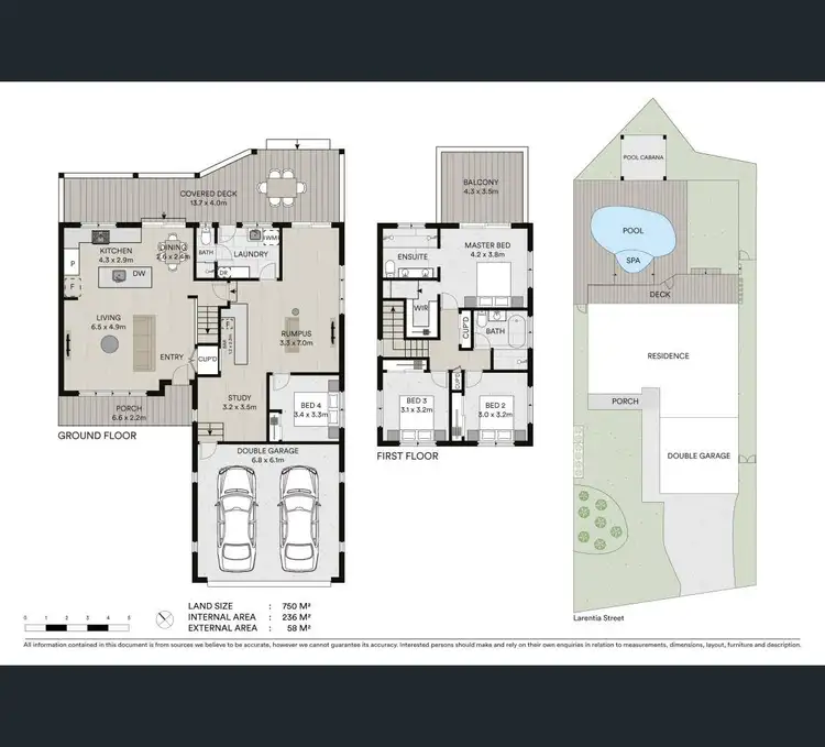 Floorplan of Homely house listing, 7 Larentia Street, Currumbin Waters QLD 4223