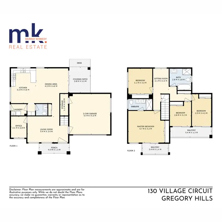 Floorplan of Homely house listing, 130 Village Circuit, Gregory Hills NSW 2557