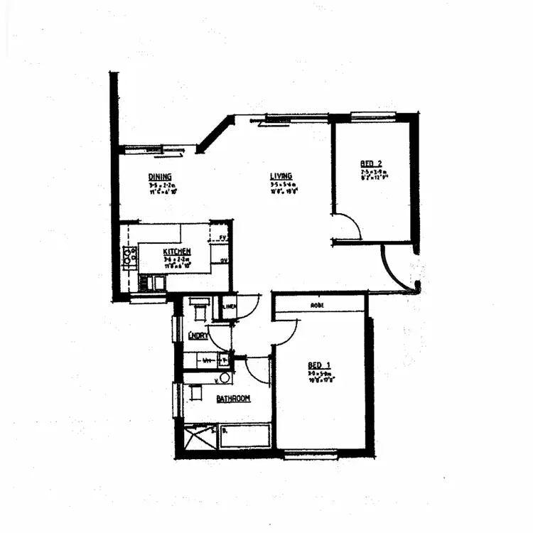 Floorplan of Homely retirement listing, 102/82 Avalon Parade, Avalon Beach NSW 2107