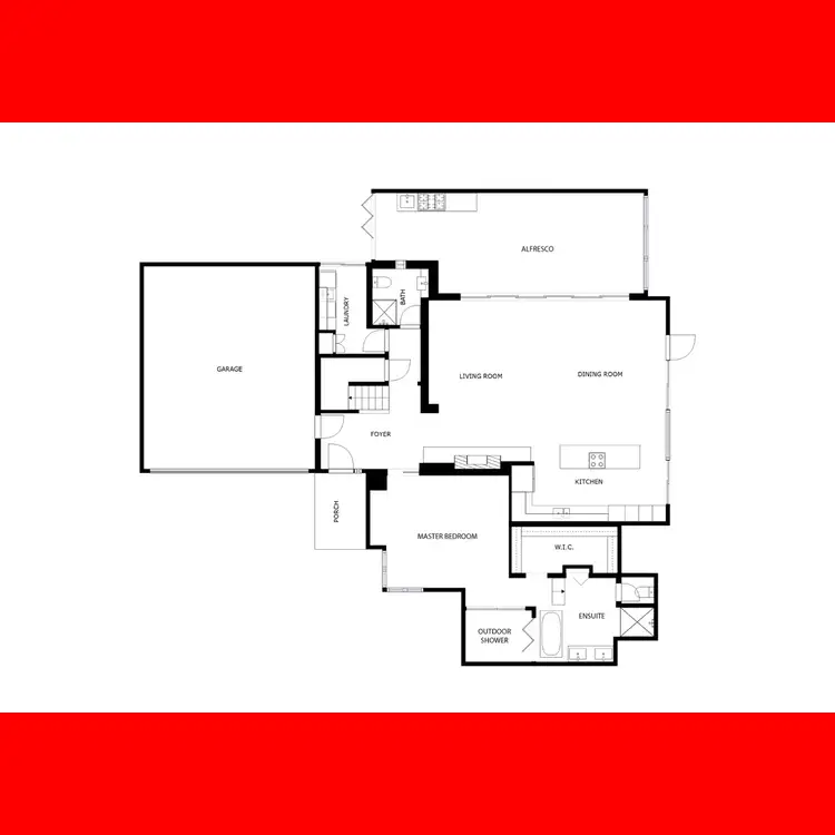 Floorplan of Homely house listing, 670A Beach Road, Hamersley WA 6022