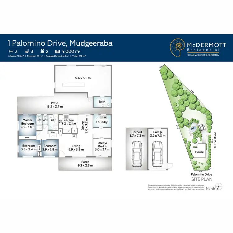 Floorplan of Homely rural property listing, 1 Palomino Drive, Mudgeeraba QLD 4213
