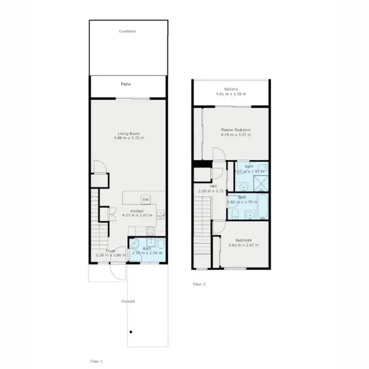 Floorplan of Homely apartment listing, 23/40-46 Redlynch Intake Road, Redlynch QLD 4870