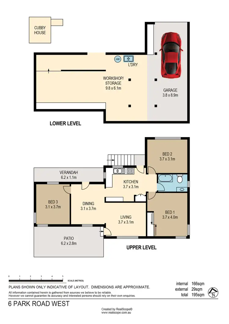 Floorplan of Homely house listing, 6 Park Road West, Dutton Park QLD 4102