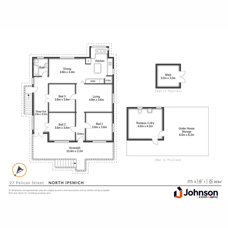 Floorplan of Homely house listing, 27 Pelican Street, North Ipswich QLD 4305