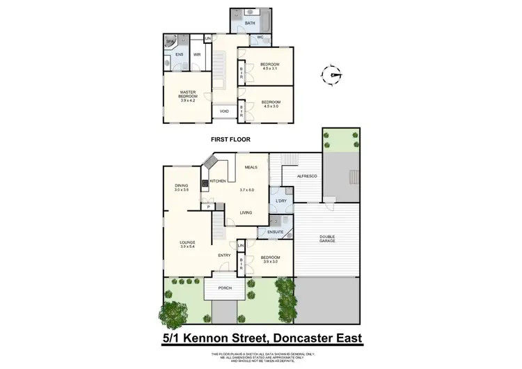Floorplan of Homely house listing, 5/1 Kennon Street, Doncaster East VIC 3109