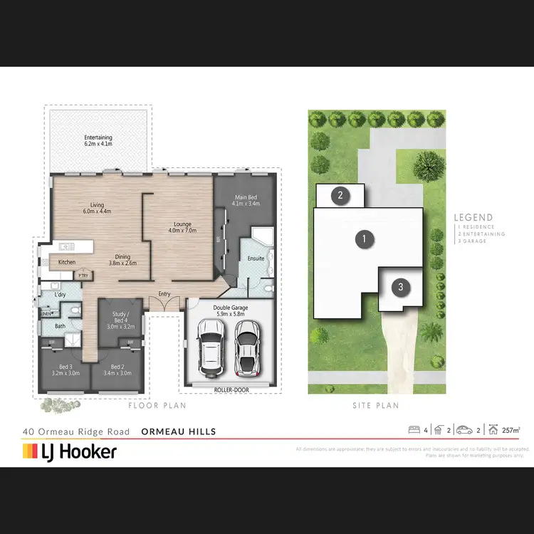 Floorplan of Homely house listing, 40 Ormeau Ridge Road, Ormeau Hills QLD 4208