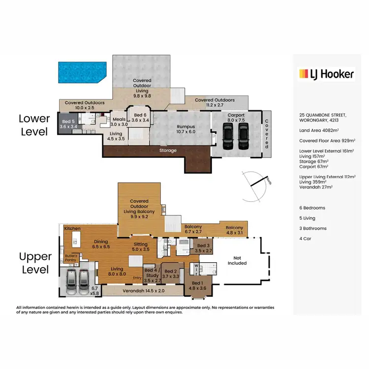 Floorplan of Homely house listing, 25 Quambone Street, Worongary QLD 4213