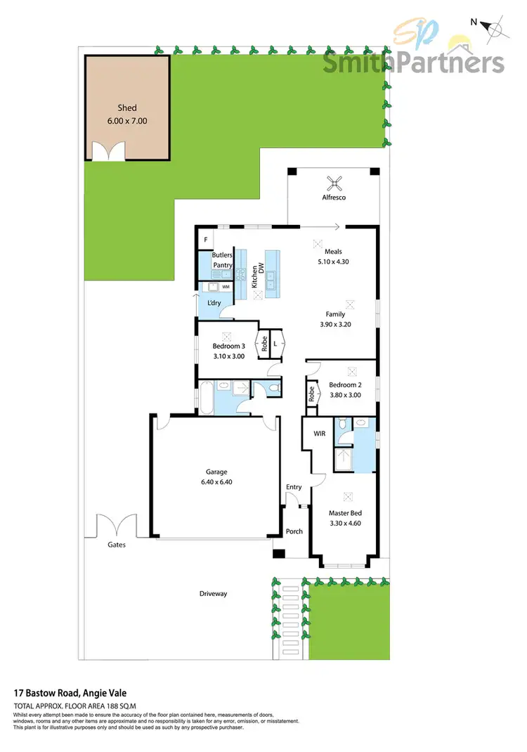 Floorplan of Homely house listing, 17 Bastow Road, Angle Vale SA 5117
