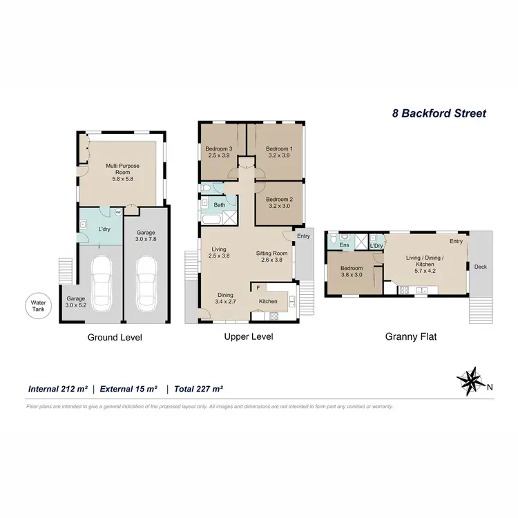 Floorplan of Homely house listing, 8 Backford Street, Chermside West QLD 4032