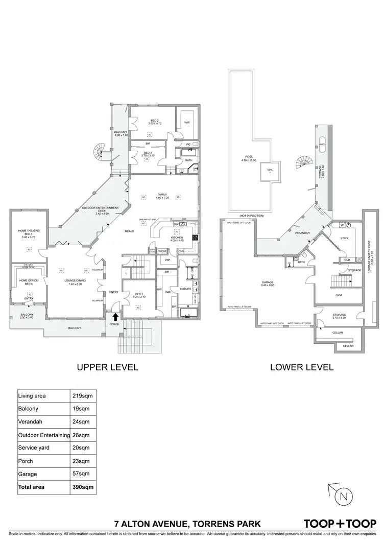 Floorplan of Homely house listing, 7 Alton Avenue, Torrens Park SA 5062
