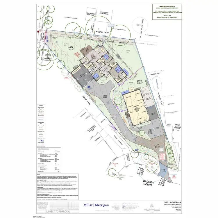 Floorplan of Homely house listing, 9 Badger Court, Lilydale VIC 3140