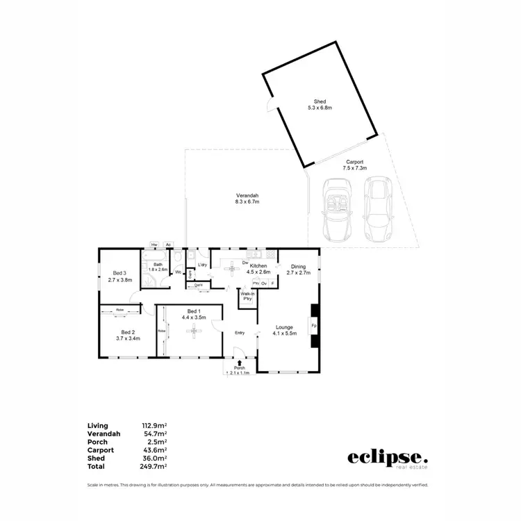 Floorplan of Homely house listing, 4 Riesling Avenue, Reynella East SA 5161