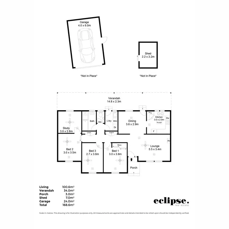 Floorplan of Homely house listing, 2 Carcoola Road, Munno Para SA 5115