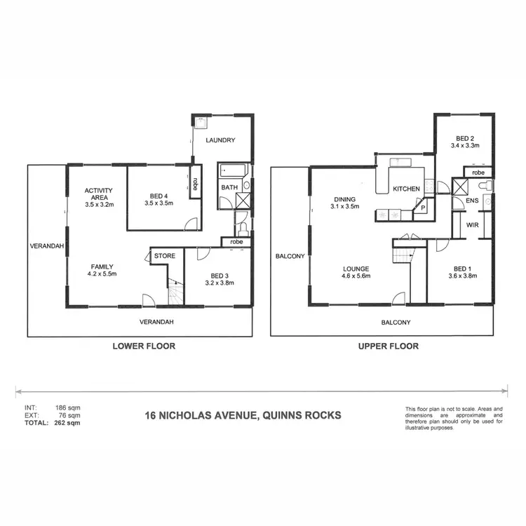 Floorplan of Homely house listing, 16 Nicholas Avenue, Quinns Rocks WA 6030