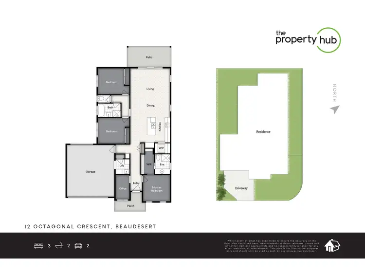 Floorplan of Homely house listing, 12 Octagonal Crescent, Beaudesert QLD 4285