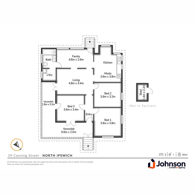 Floorplan of Homely house listing, 29 Canning Street, North Ipswich QLD 4305