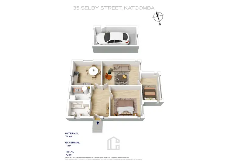 Floorplan of Homely house listing, 35 Selby Street, Katoomba NSW 2780