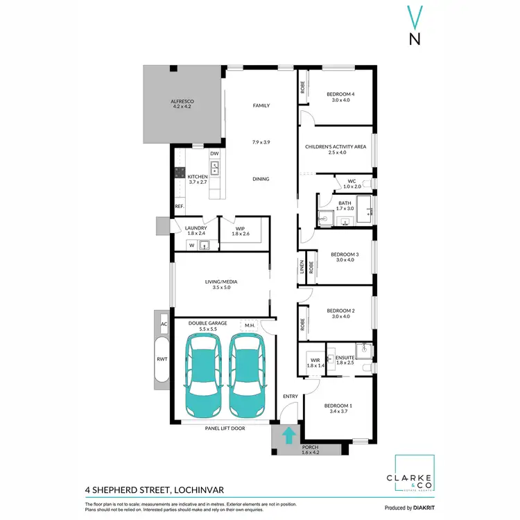 Floorplan of Homely house listing, 4 Shepherd Street, Lochinvar NSW 2321