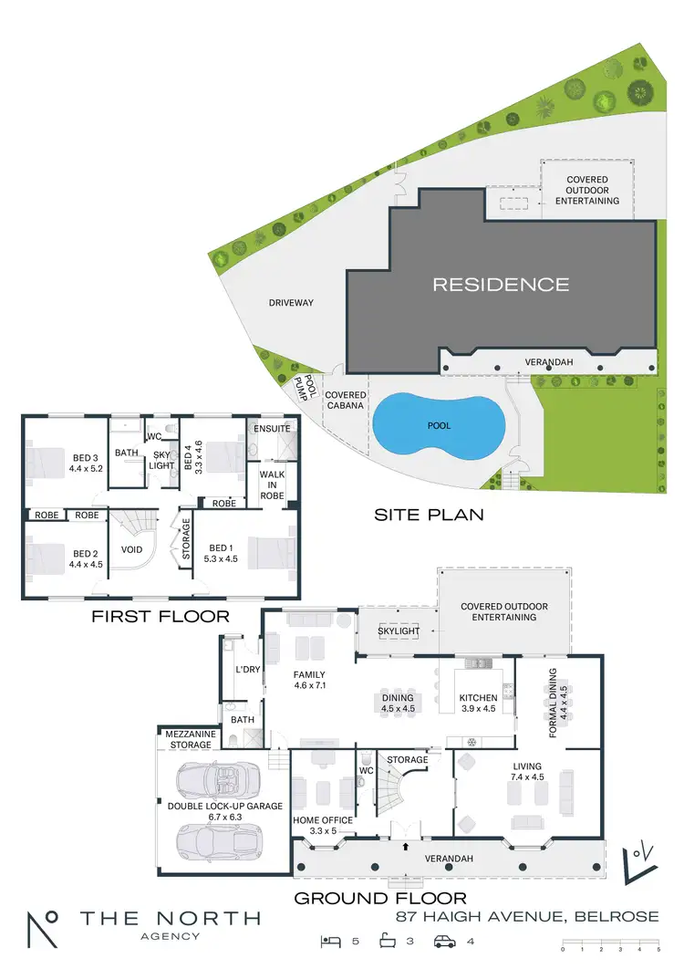 Floorplan of Homely house listing, 87 Haigh Avenue, Belrose NSW 2085