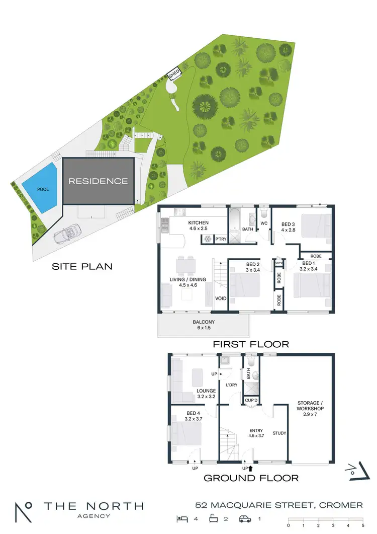 Floorplan of Homely house listing, 52 Macquarie Street, Cromer NSW 2099