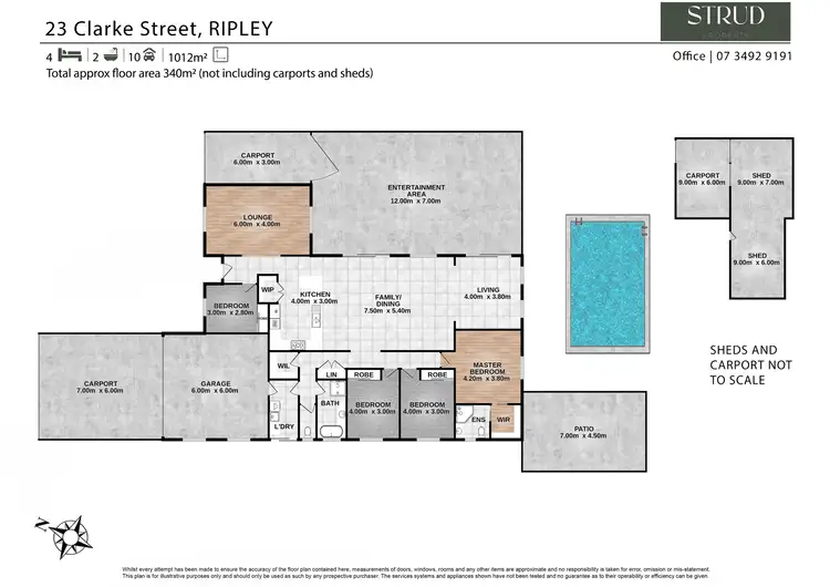 Floorplan of Homely house listing, 23 Clarke Street, Ripley QLD 4306