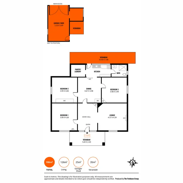 Floorplan of Homely house listing, 44 Edwards Street, Brighton SA 5048