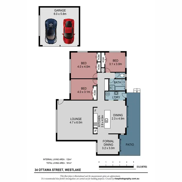 Floorplan of Homely house listing, 34 Ottawa Street, Westlake QLD 4074