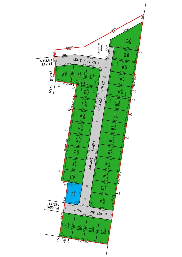 Floorplan of Homely land listing, 11 Osborne Street, Sale VIC 3850