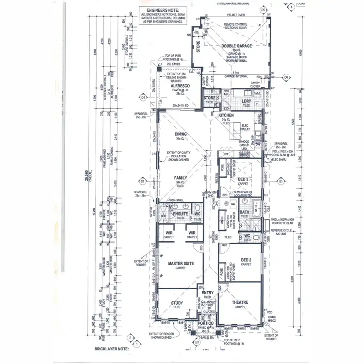 Floorplan of Homely house listing, 97 Thundelarra Drive, Golden Bay WA 6174