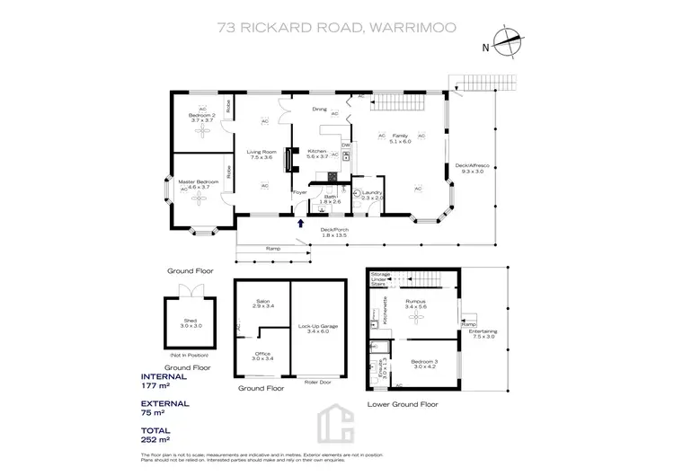 Floorplan of Homely house listing, 73 Rickard Road, Warrimoo NSW 2774