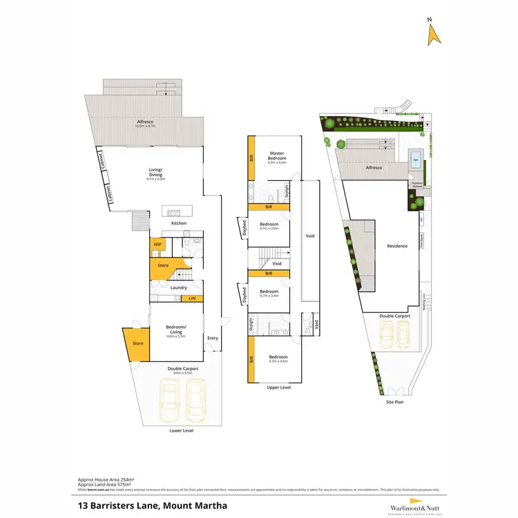 Floorplan of Homely house listing, 13 Barristers Lane, Mount Martha VIC 3934
