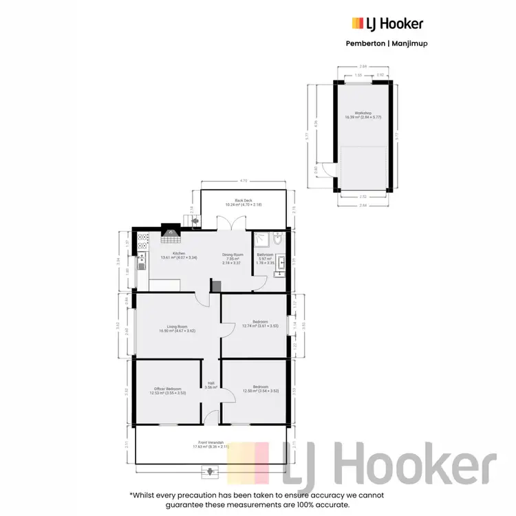 Floorplan of Homely house listing, 69 Mill No 1 Road (Boorara Brook), Northcliffe WA 6262