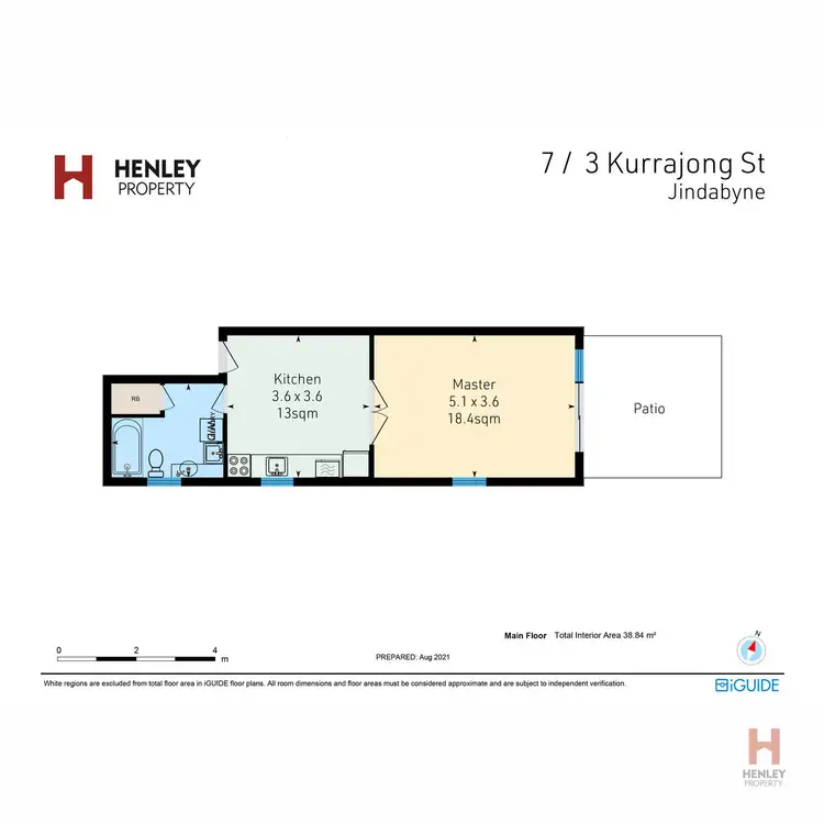 Floorplan of Homely unit listing, 7/3 Kurrajong Street, Jindabyne NSW 2627