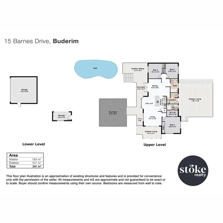 Floorplan of Homely house listing, 15 Barnes Drive, Buderim QLD 4556