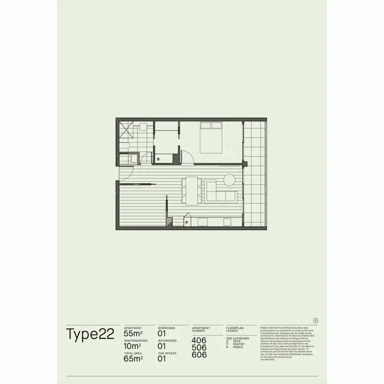 Floorplan of Homely apartment listing, 506/60-66 Islington Street, Collingwood VIC 3066