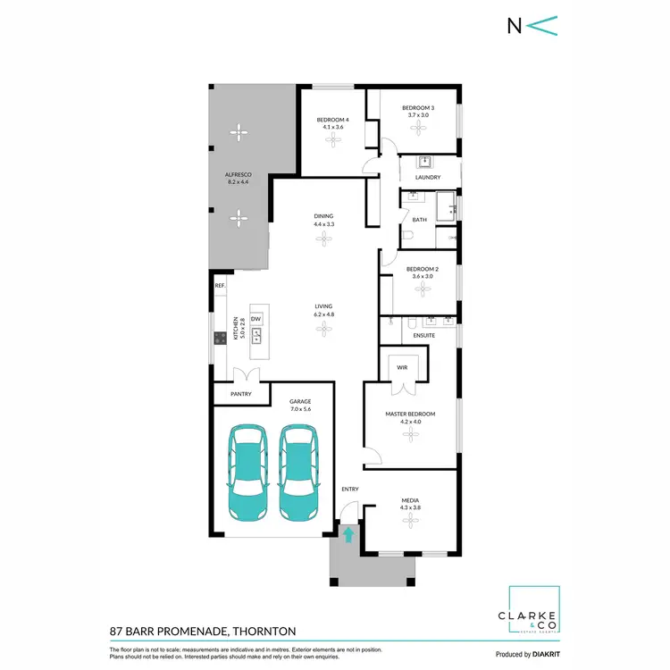 Floorplan of Homely house listing, 87 Barr Promenade, Thornton NSW 2322