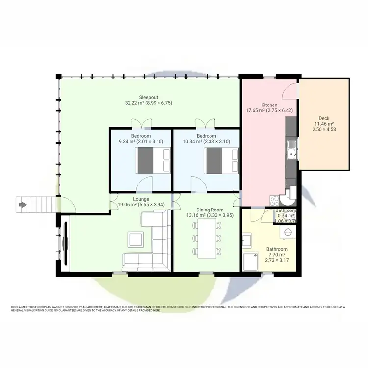 Floorplan of Homely house listing, 45 Dee Street, Mount Morgan QLD 4714