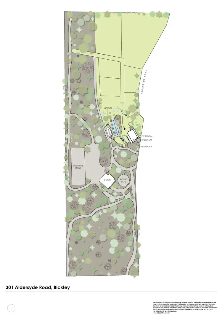Floorplan of Homely house listing, 301 Aldersyde Road, Bickley WA 6076
