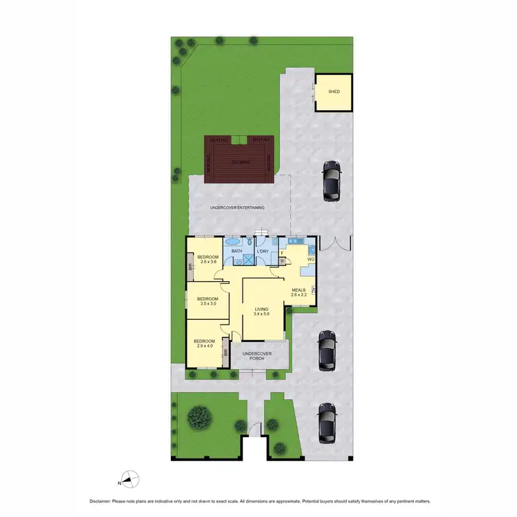 Floorplan of Homely house listing, 22 Kenna Drive, Lalor VIC 3075