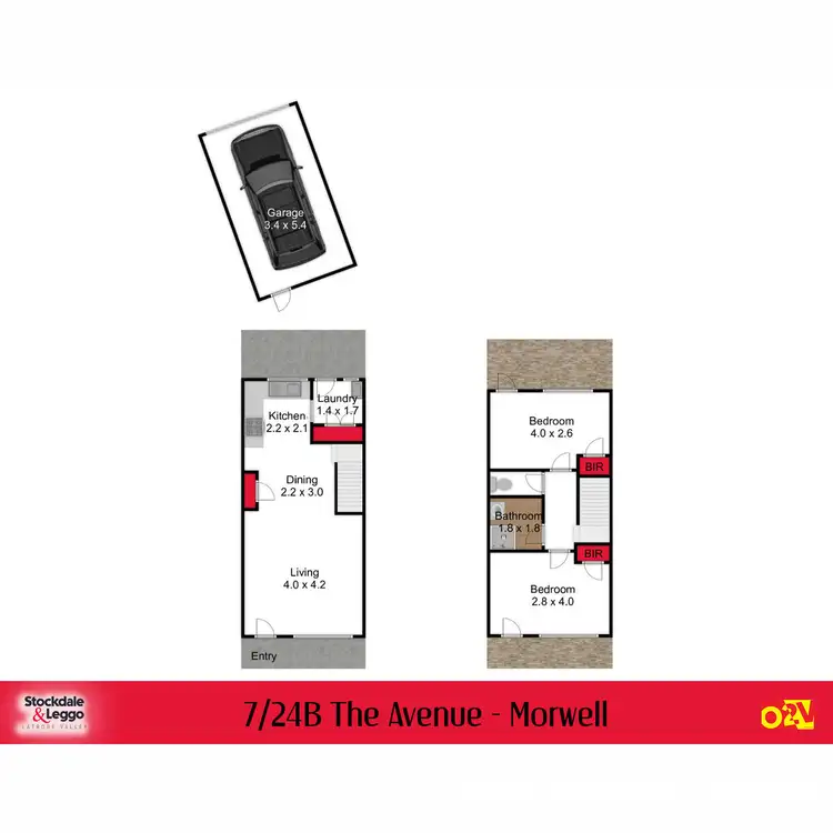 Floorplan of Homely unit listing, 7/24B The Avenue, Morwell VIC 3840