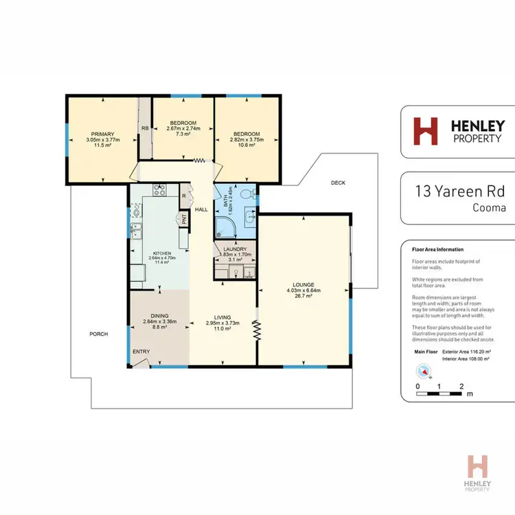 Floorplan of Homely house listing, 13 Yareen Road, Cooma NSW 2630