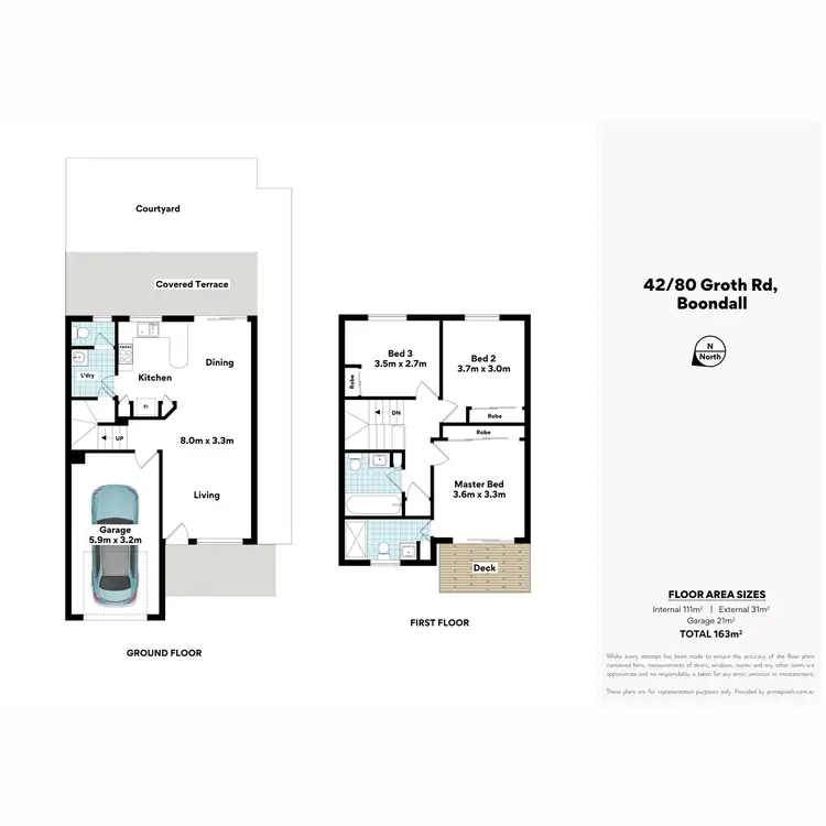 Floorplan of Homely townhouse listing, 42/80-92 Groth Road, Boondall QLD 4034